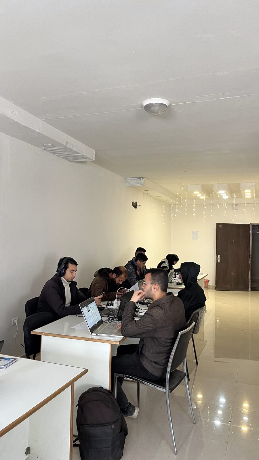 Members working at Space Noon